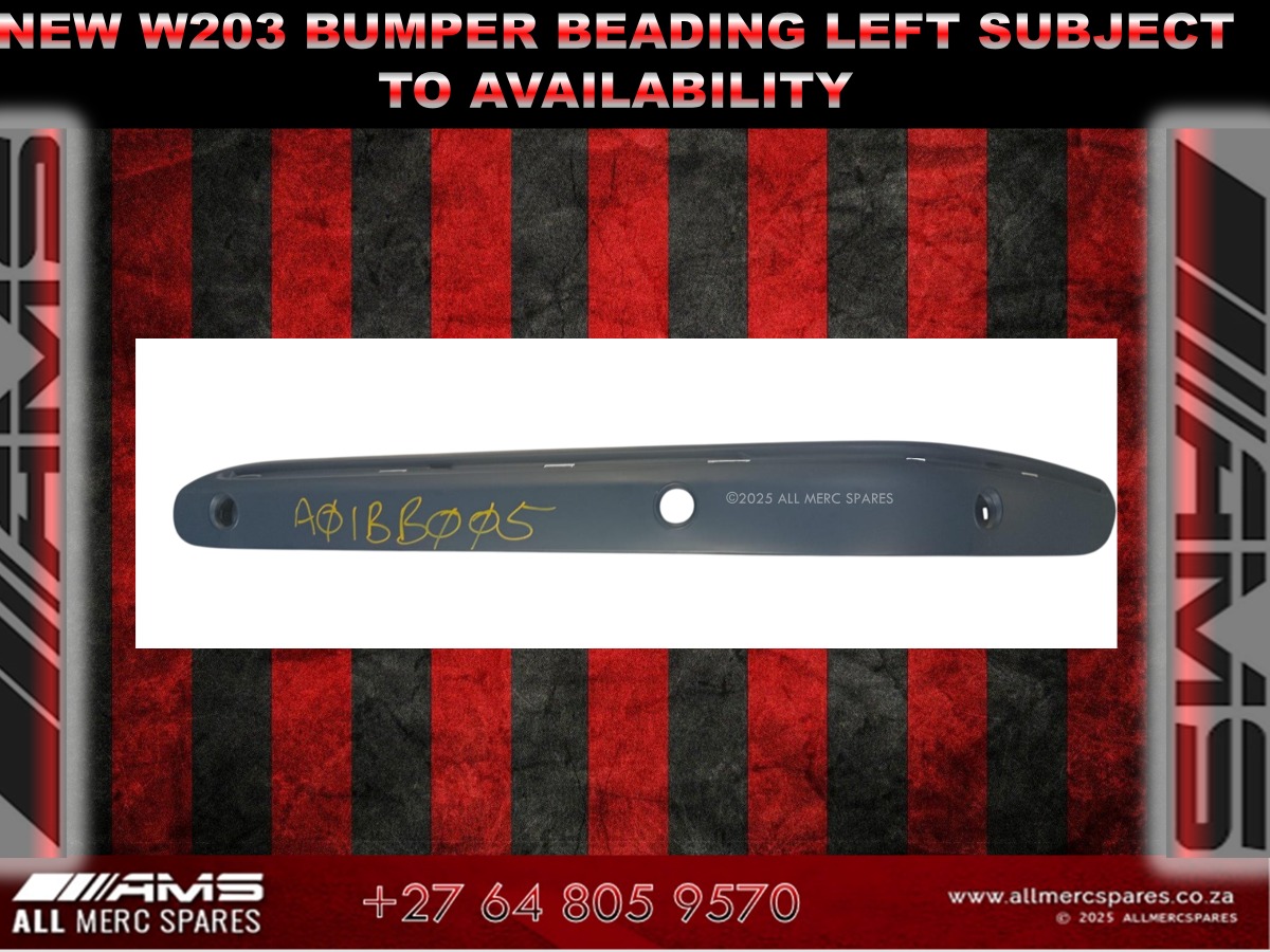 NEW MERCEDES W203 BUMPER BEADING – LEFT SIDE - Private Seller NEW MERCEDES W203 BUMPER BEADING – LEFT SIDE - Private Seller