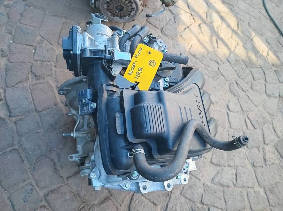 2012 up Nissan micra HR12 complete engine for sale @ circle 7 used parts - Private Seller