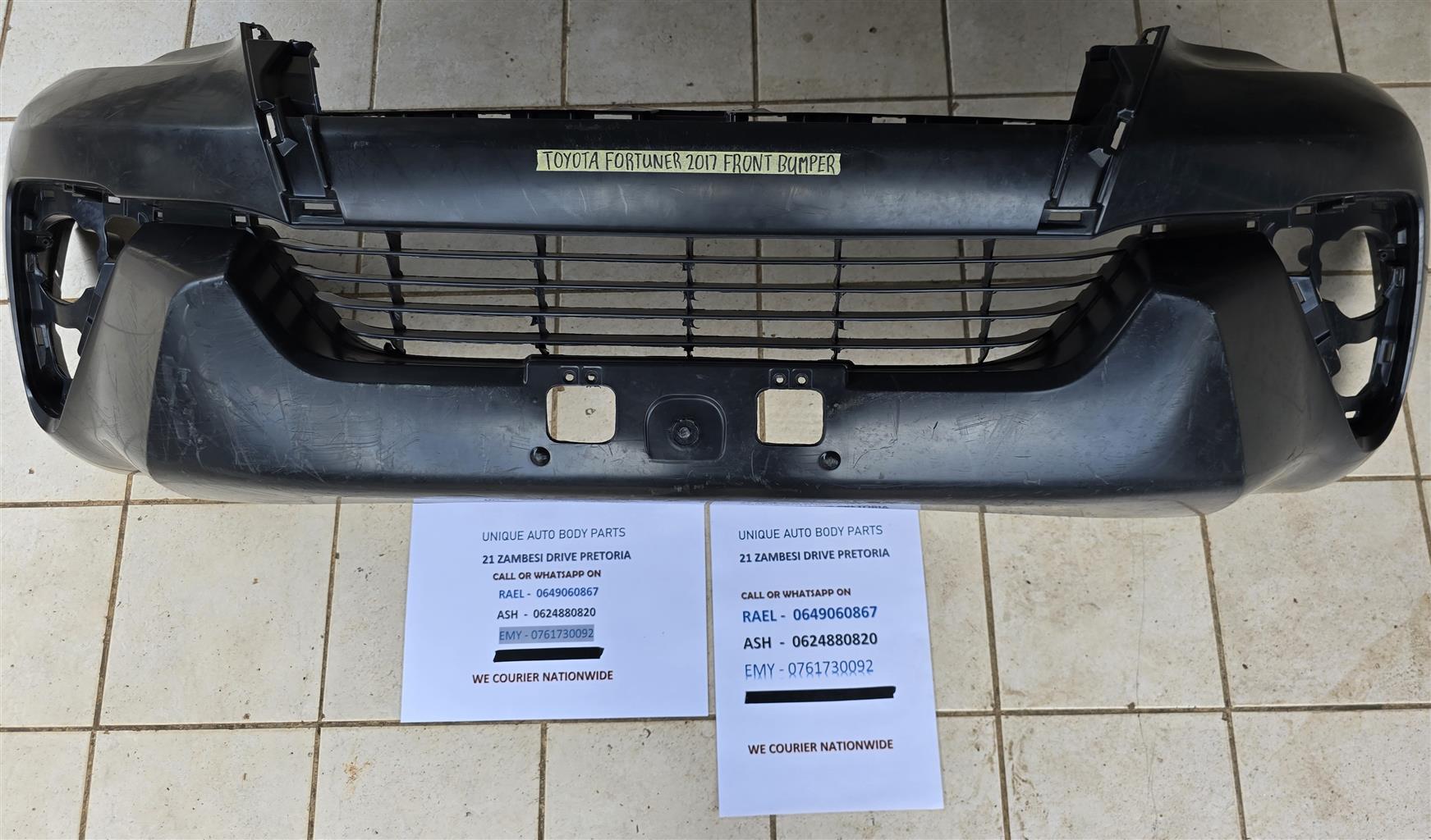 Genuine Toyota Fortuner Front Bumper 2017 Genuine Toyota Fortuner Front Bumper 2017