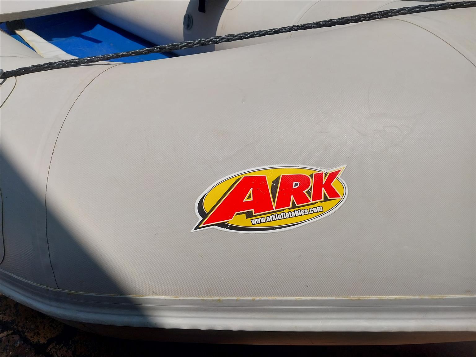3,2 Mark rubber duck with 15hp Suzukie motor