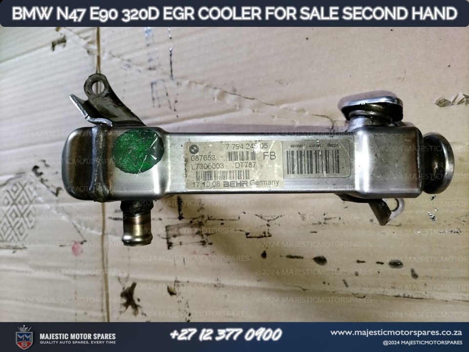 BMW 320d N47 EGR Cooler – Second Hand for Sale - Private Seller BMW 320d N47 EGR Cooler – Second Hand for Sale - Private Seller