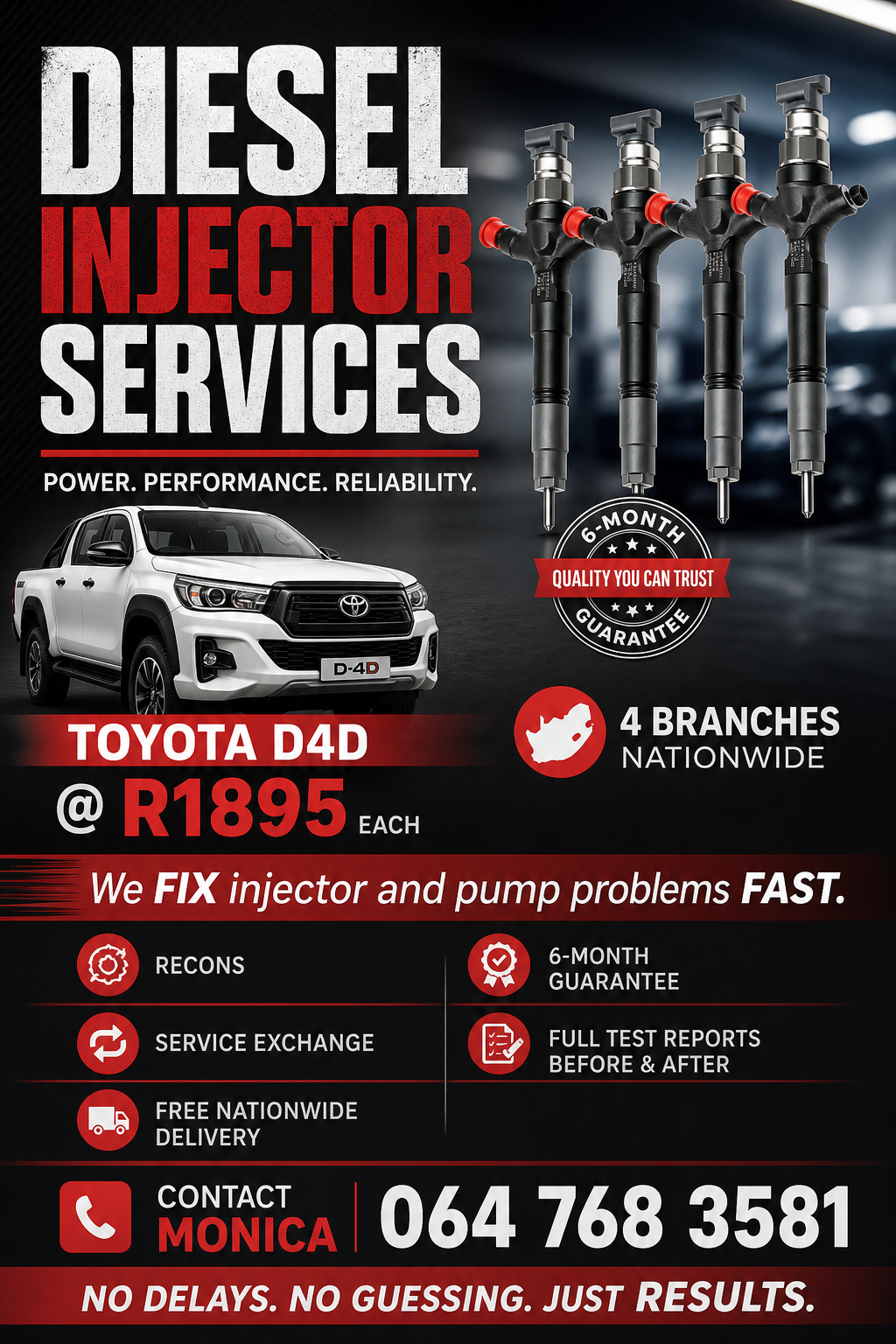 TOYOTA D4D WE REPAIR, TEST & SUPPLY DIESEL INJECTORS - Private Seller TOYOTA D4D WE REPAIR, TEST & SUPPLY DIESEL INJECTORS - Private Seller