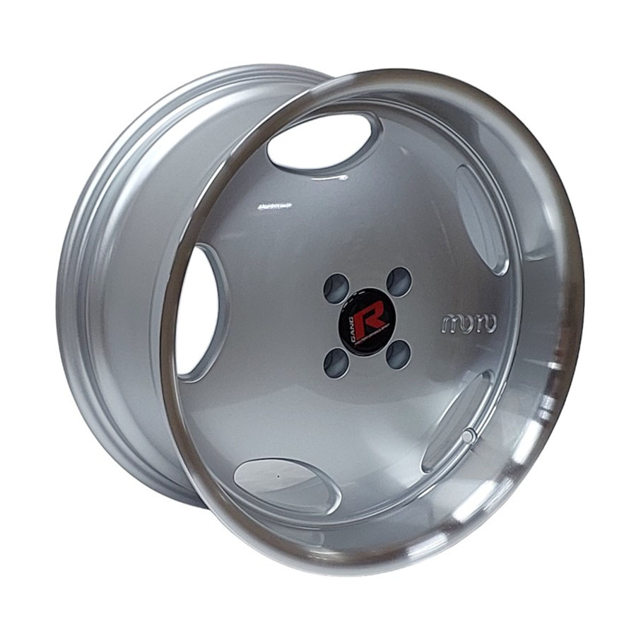 15″ GR15006 5/112 Silver Machine Lip Alloy Wheels