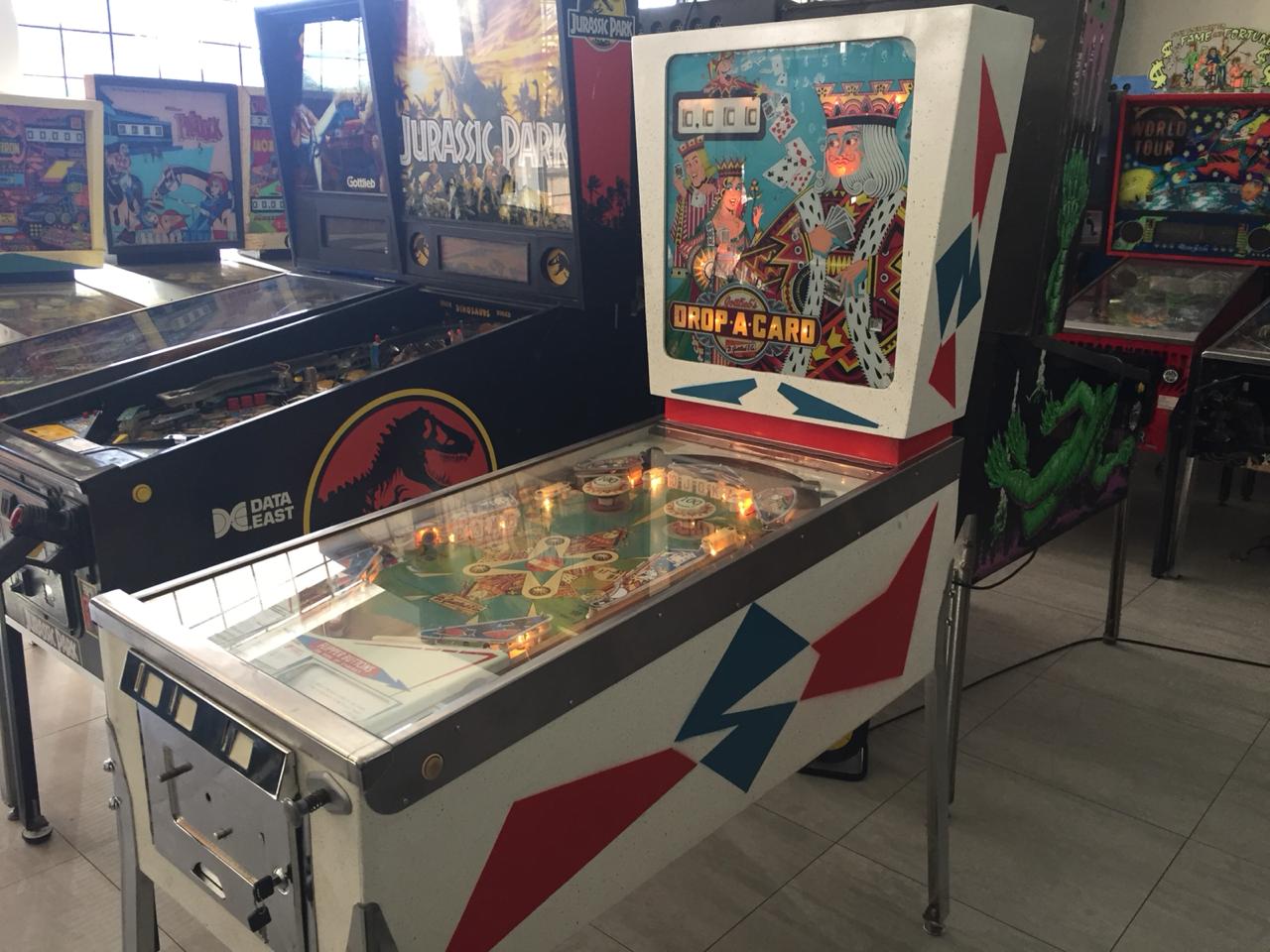 Selling old school pinball machines