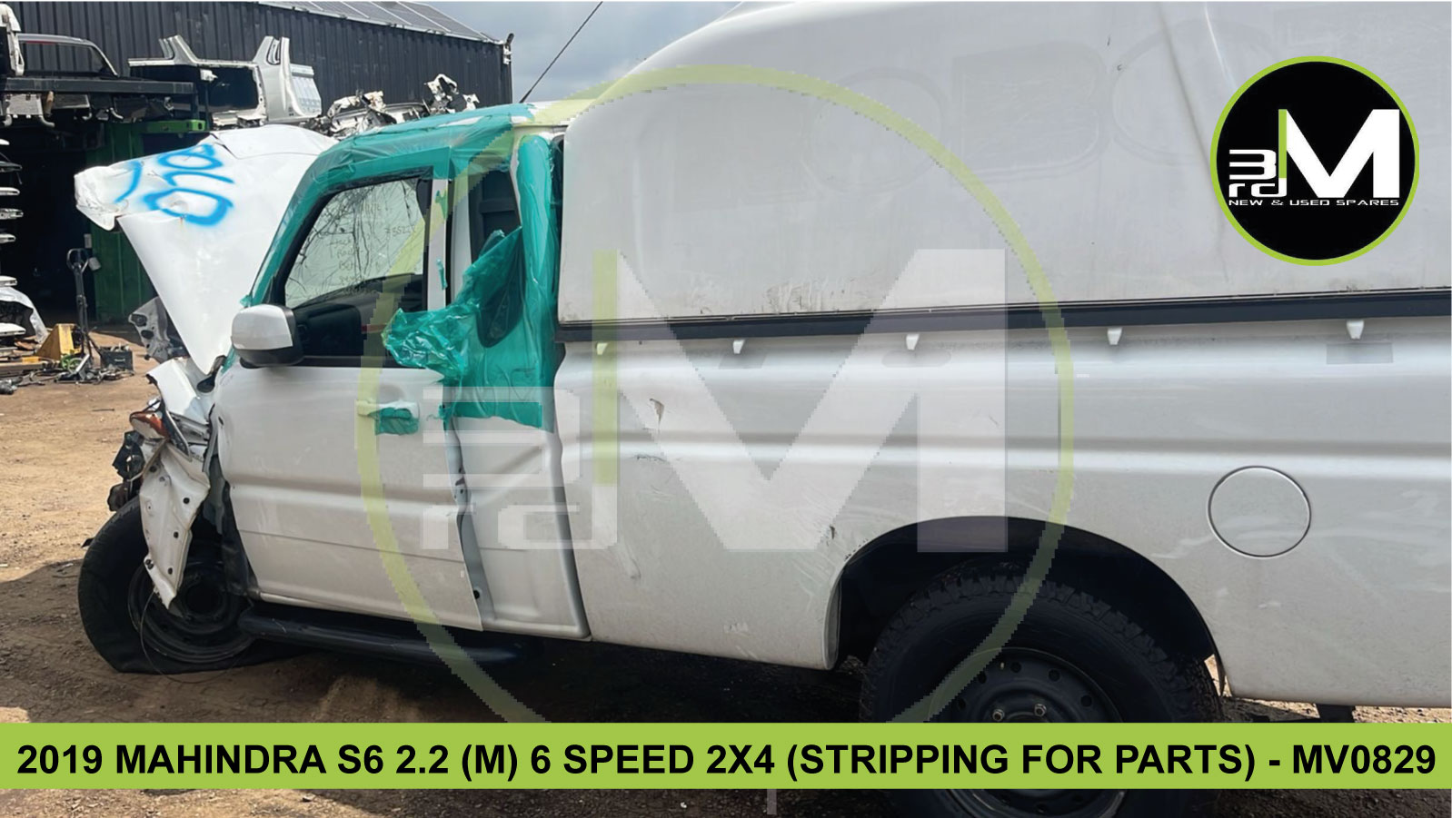 2019 MAHINDRA S6 2.2 (M) 6 SPEED 2X4 (STRIPPING FOR PARTS) - MV0829 - Private Seller 2019 MAHINDRA S6 2.2 (M) 6 SPEED 2X4 (STRIPPING FOR PARTS) - MV0829 - Private Seller