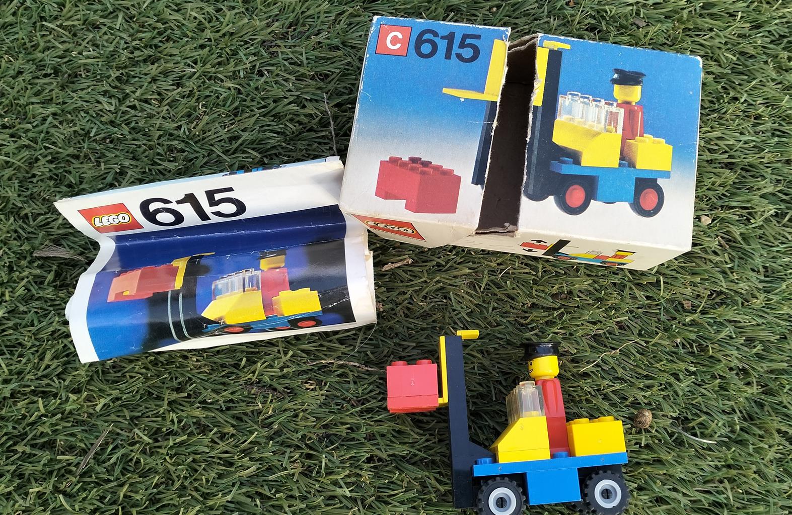 LEGO 615 - 'Forklift' 1975 VINTAGE LEGO