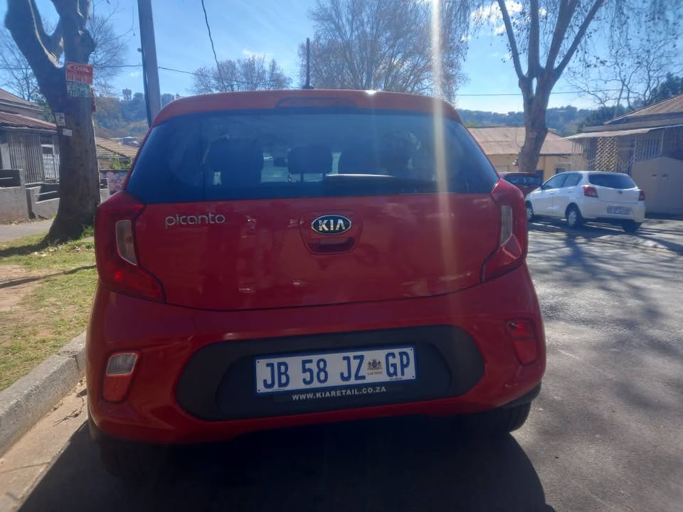 2019 Kia Picanto 1.2 Smart Petrol, Automatic, RED, Leather seats 66000kms