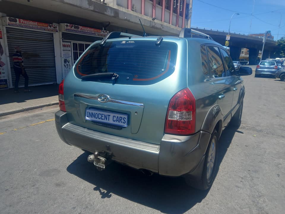 2007 HYUNDAI TUCSON, 2.0 PETROL, MANUAL TRANSMISSION, BLUE COLOUR
