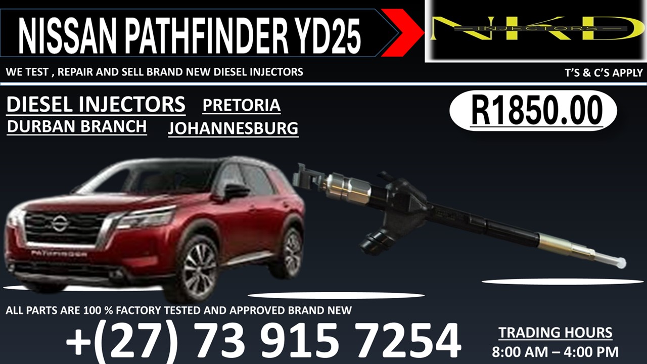 YD25 Pathfinder Nissan Injectors - Private Seller YD25 Pathfinder Nissan Injectors - Private Seller