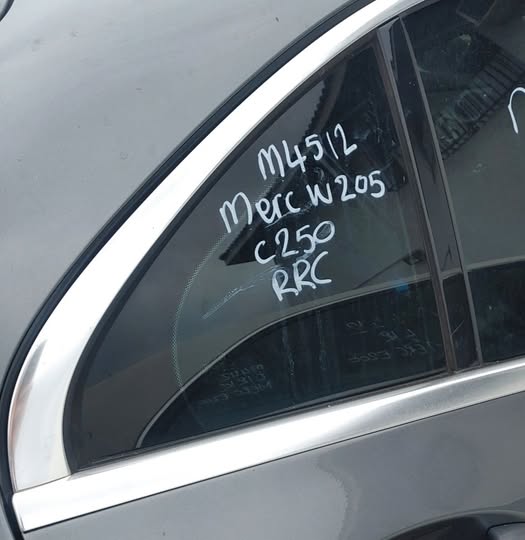 Mercedes C250 W205 right rear corner window - Private Seller Mercedes C250 W205 right rear corner window - Private Seller
