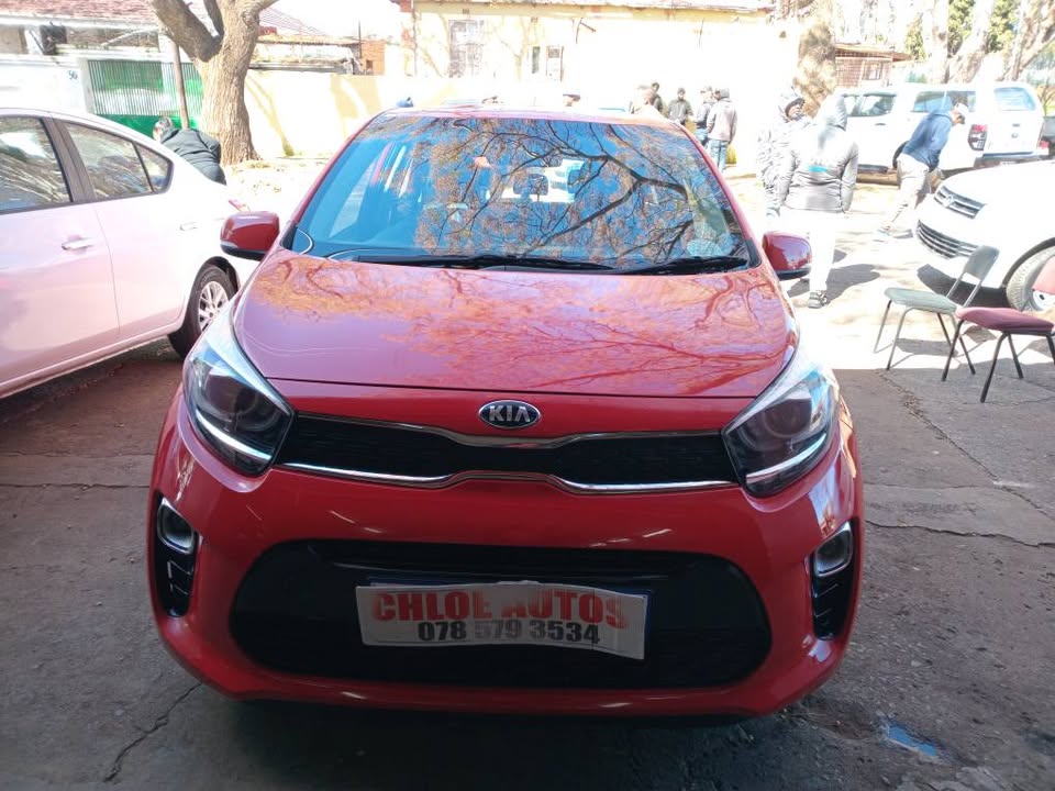 2019 Kia picanto 1.2 smart Automatic, Red color Reverse camera and reverse sensor Petrol 660