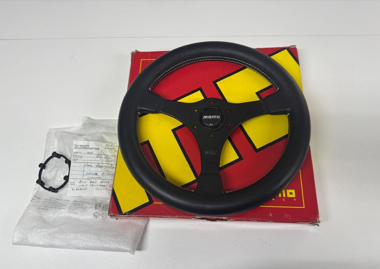 Momo Original Steering Wheel, Jackie Stewart Heritage Edition - Private Seller