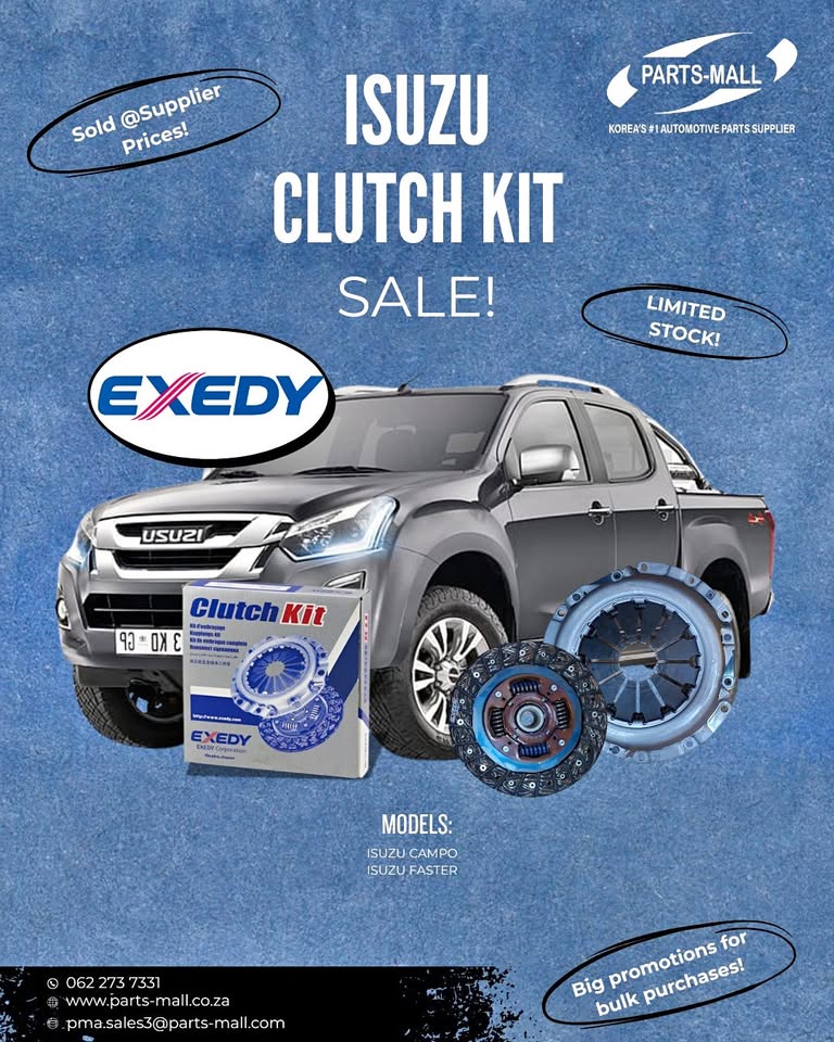 EXEDY BRAND NEW ISUZU CLUTCH KIT - Private Seller EXEDY BRAND NEW ISUZU CLUTCH KIT - Private Seller