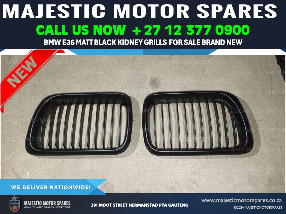 BMW E36 Matt Black Kidney Grill Set for Sale - Private Seller BMW E36 Matt Black Kidney Grill Set for Sale - Private Seller