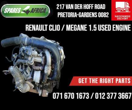 RENAULT CLIO / MEGANE 1.5 USED ENGINE FOR SALE - Private Seller RENAULT CLIO / MEGANE 1.5 USED ENGINE FOR SALE - Private Seller