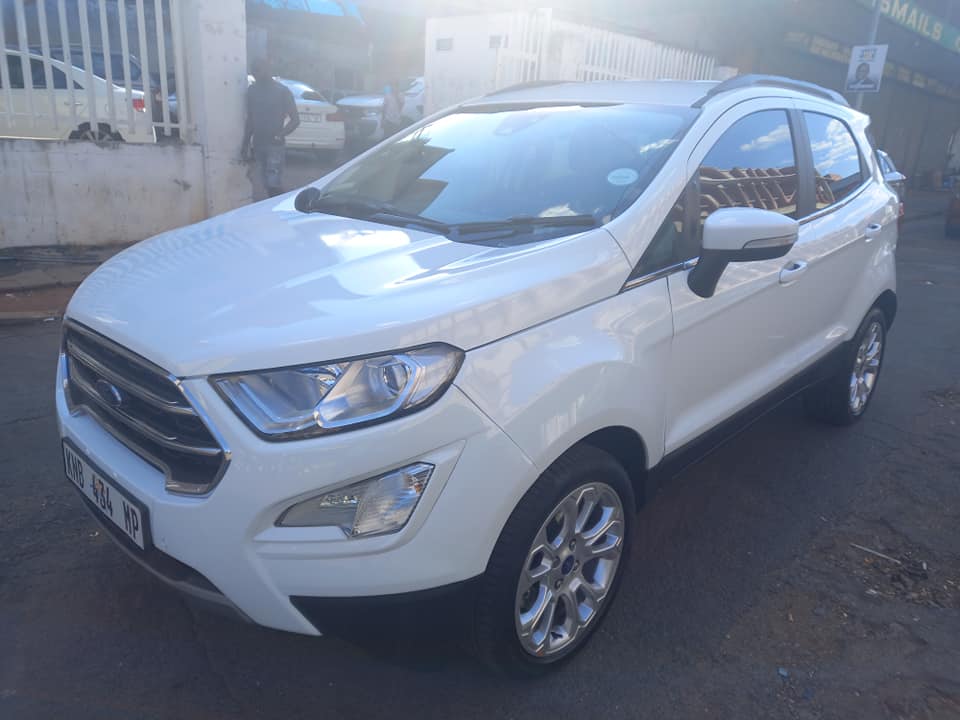 2022 FORD ECOSPORTS 1.0 ECOBOOST PETROL, AUTOMATIC, WHITE COLOUR, MILEAGE 30000KM