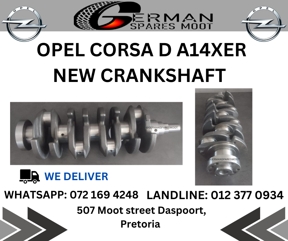 Crankshaft Opel Corsa D A14XER - Private Seller Crankshaft Opel Corsa D A14XER - Private Seller