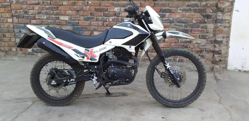 Bike: 250cc xplode semi offroad 2013 Papers in order licens disc up to date Contact Johan - Private Seller