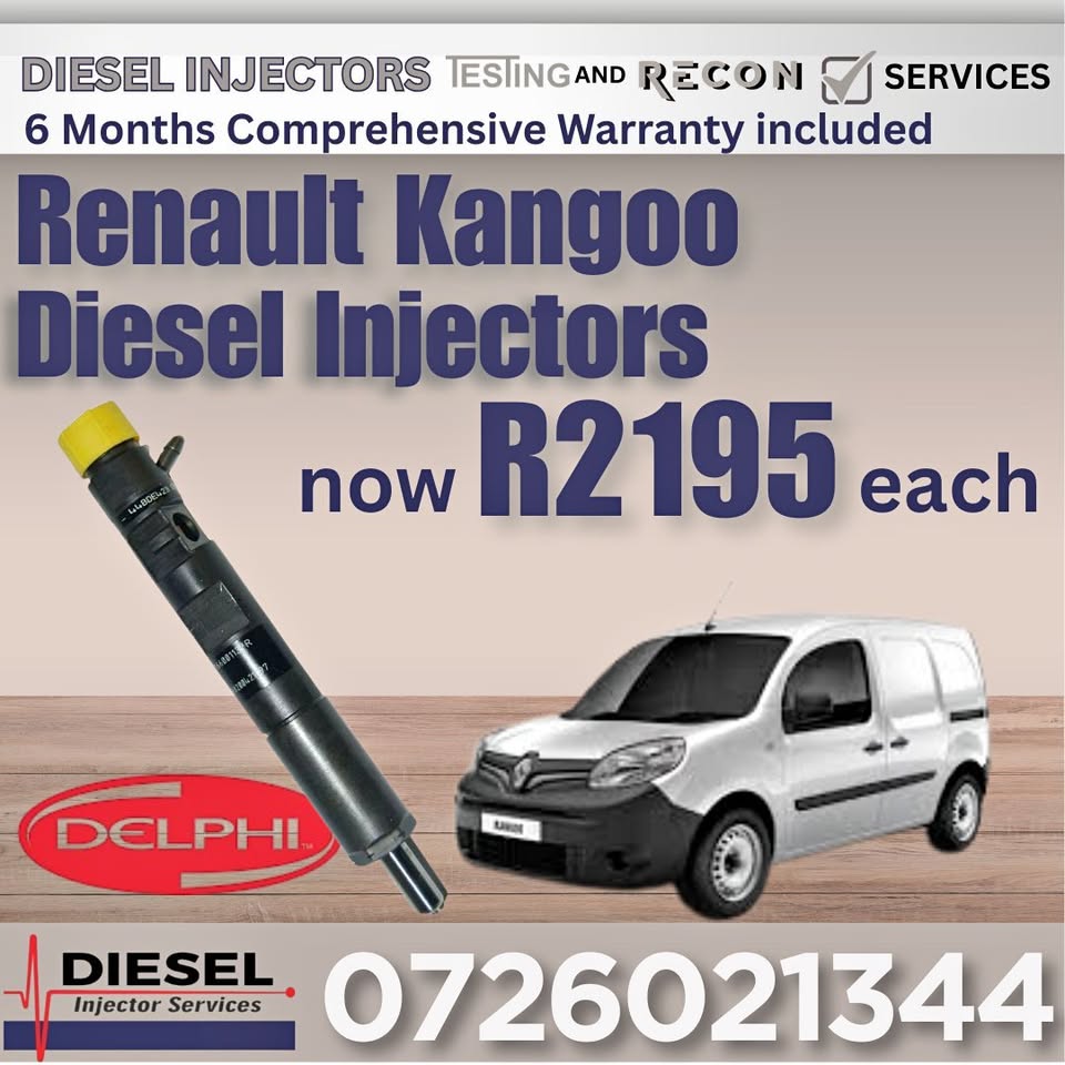 Renault Kangoo diesel injectors for sale - Private Seller