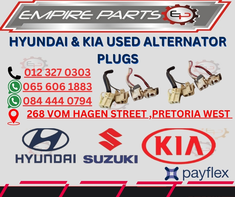HYUNDAI & KIA USED ALTERNATOR PLUGS - Private Seller
