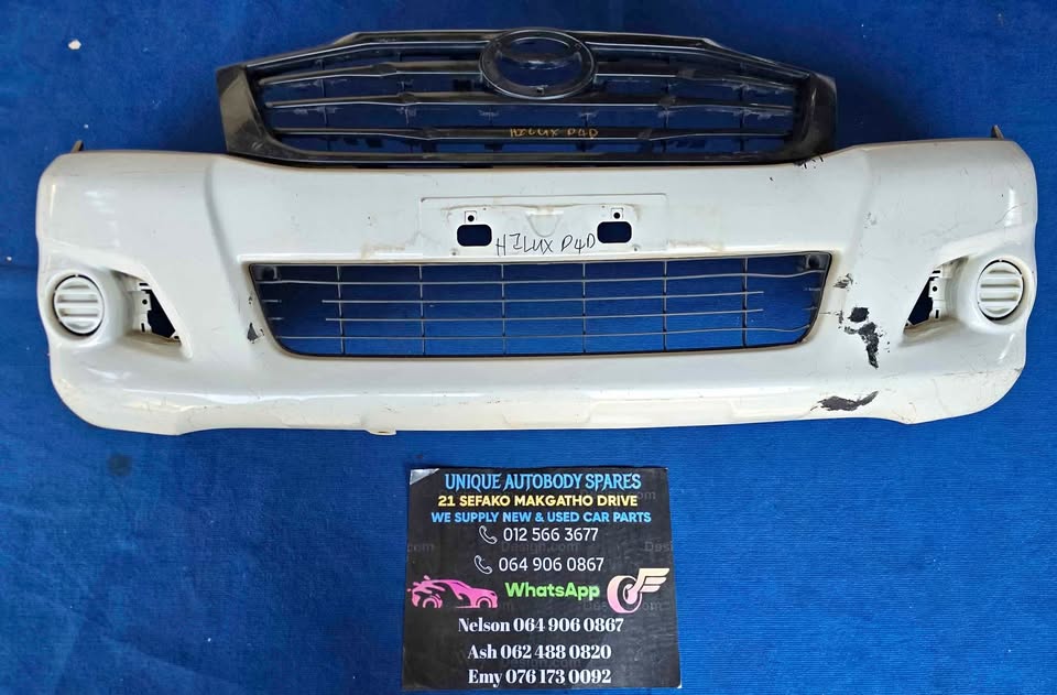 Toyota Hilux D4D Front Bumper With Grill