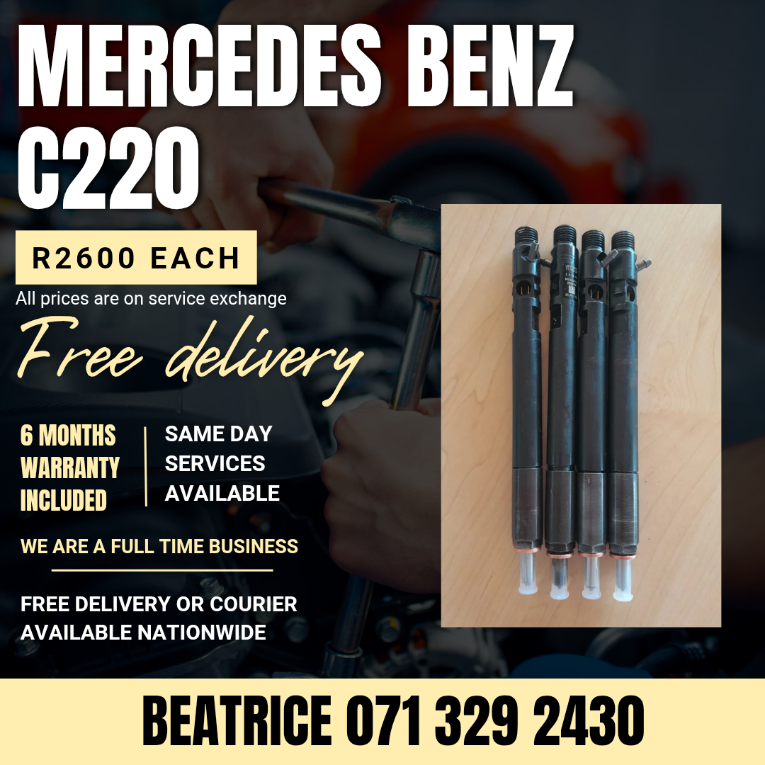 MERCEDES BENZ C220 DIESEL INJECTORS FOR SALE - Private Seller MERCEDES BENZ C220 DIESEL INJECTORS FOR SALE - Private Seller
