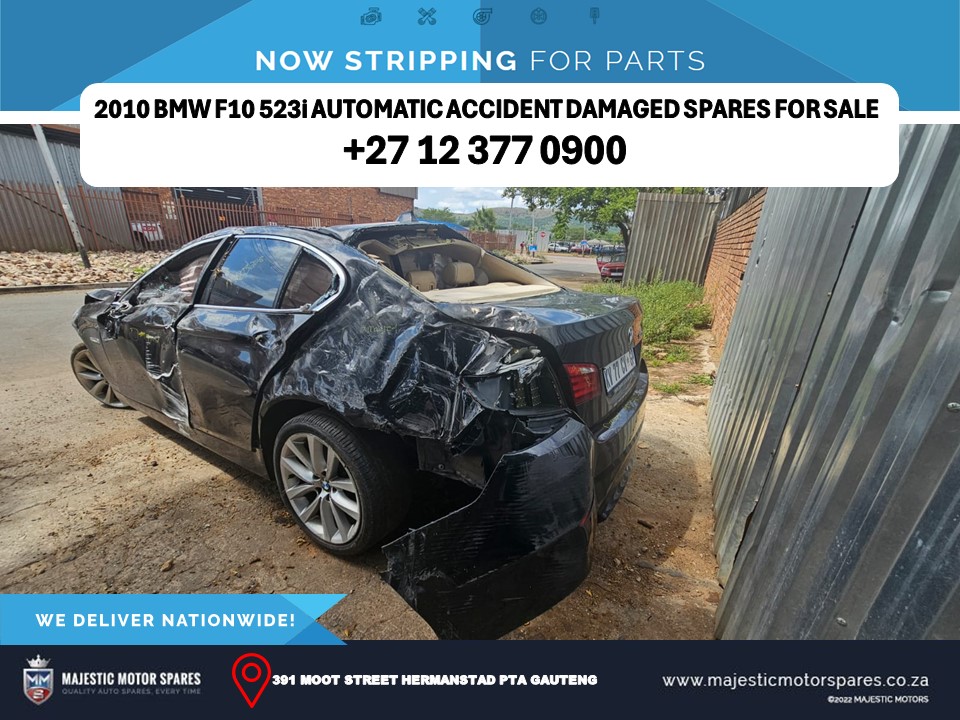 2010 BMW F10 523I Petrol Automatic Stripping for Spares
