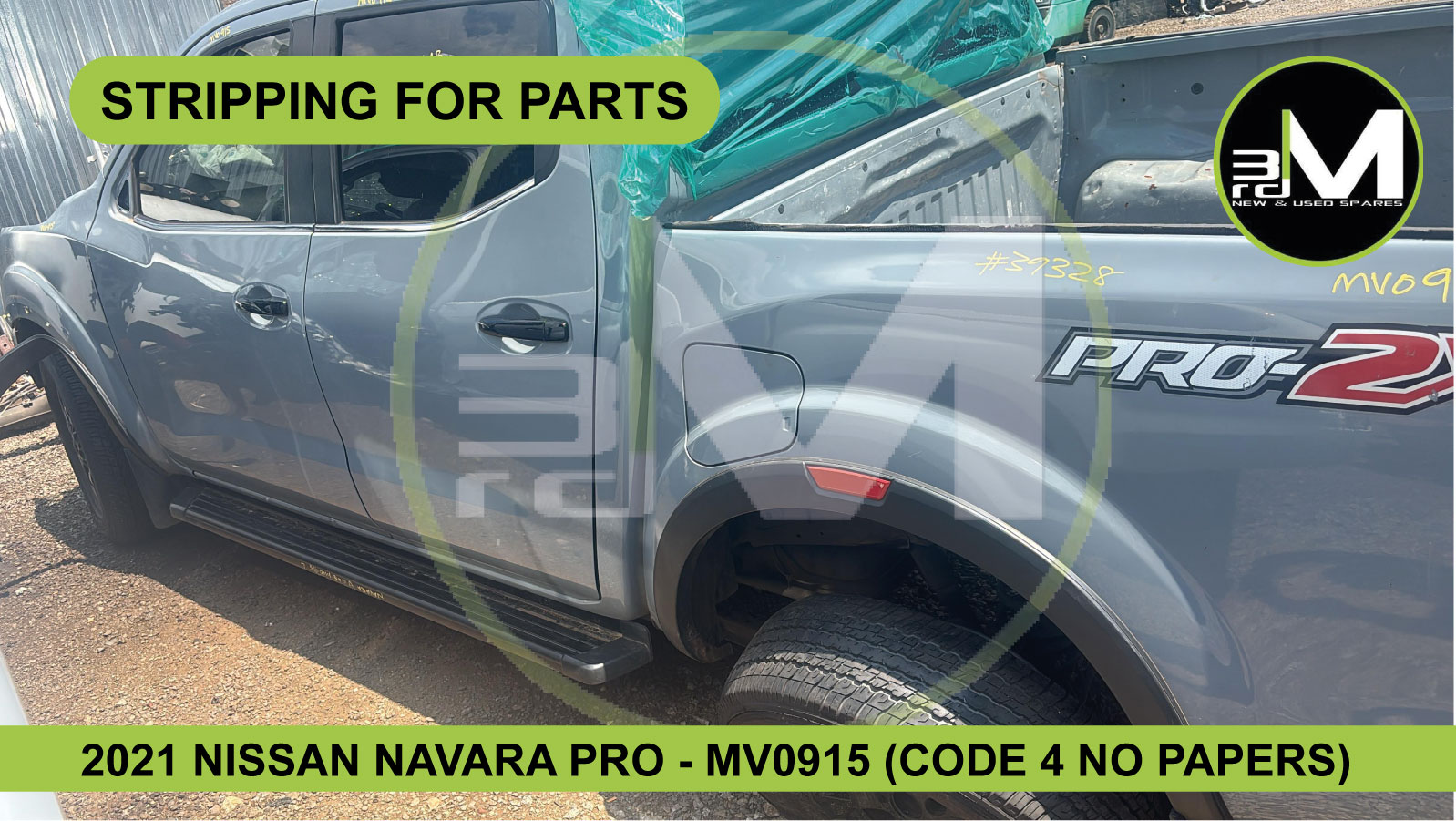 2021 NISSAN NAVARA DOUBLE CAB - MV0915 (STRIPPING FOR PARTS) - Private Seller 2021 NISSAN NAVARA DOUBLE CAB - MV0915 (STRIPPING FOR PARTS) - Private Seller