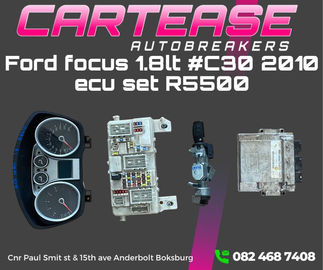 FORD FOCUS 1.8LT #C30 2010 ECU SET - Private Seller