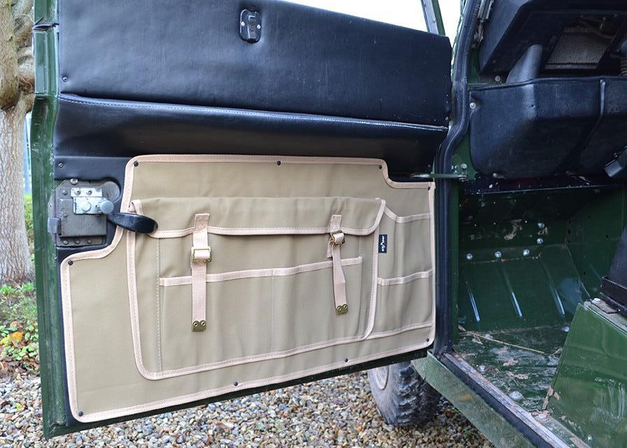 Land Rover Series Exmoor Canvas Front Door Panels (Pair) For Series, Defender -S - Private Seller