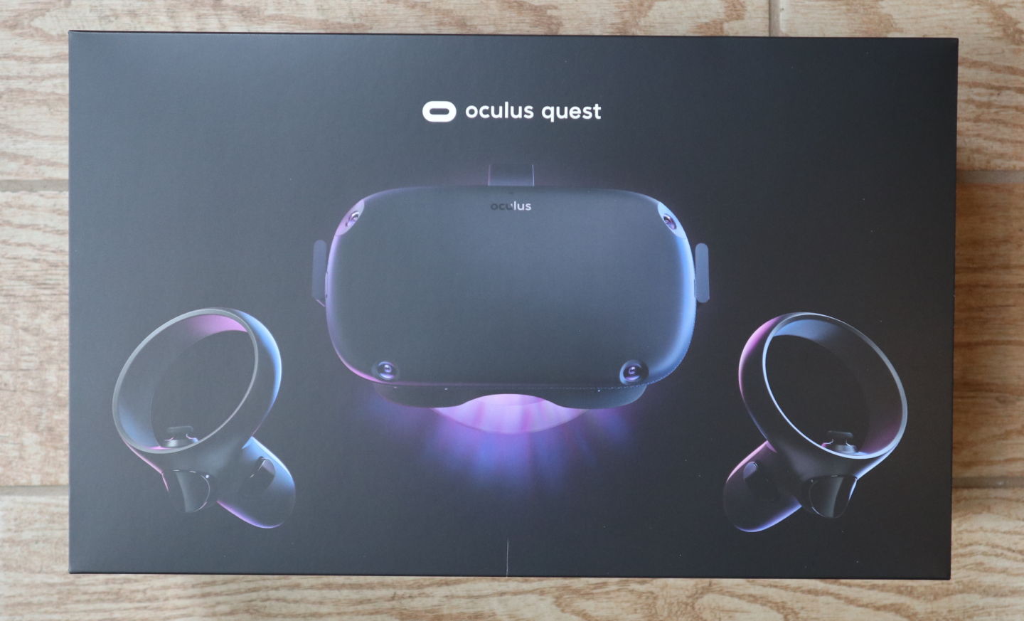 oculus quest in the box