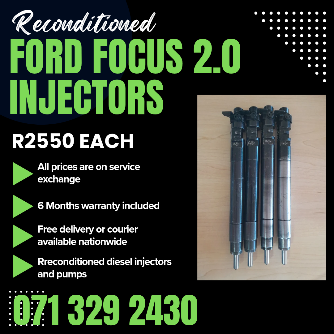 FORD FOCUS 2.0 INJECTORS FOR SALE WITH WARRANTY - Private Seller FORD FOCUS 2.0 INJECTORS FOR SALE WITH WARRANTY - Private Seller