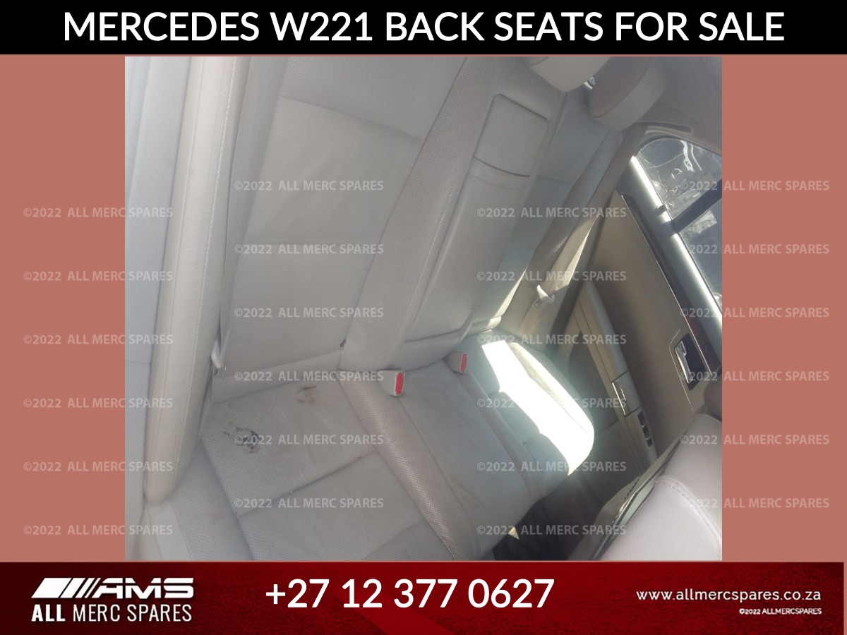 Used Mercedes W221 Back Seats for Sale - Private Seller Used Mercedes W221 Back Seats for Sale - Private Seller