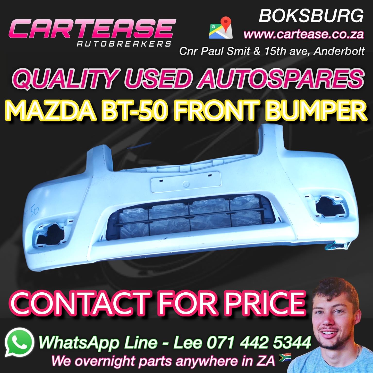 MAZDA BT-50 FRONT BUMPER - Private Seller MAZDA BT-50 FRONT BUMPER - Private Seller