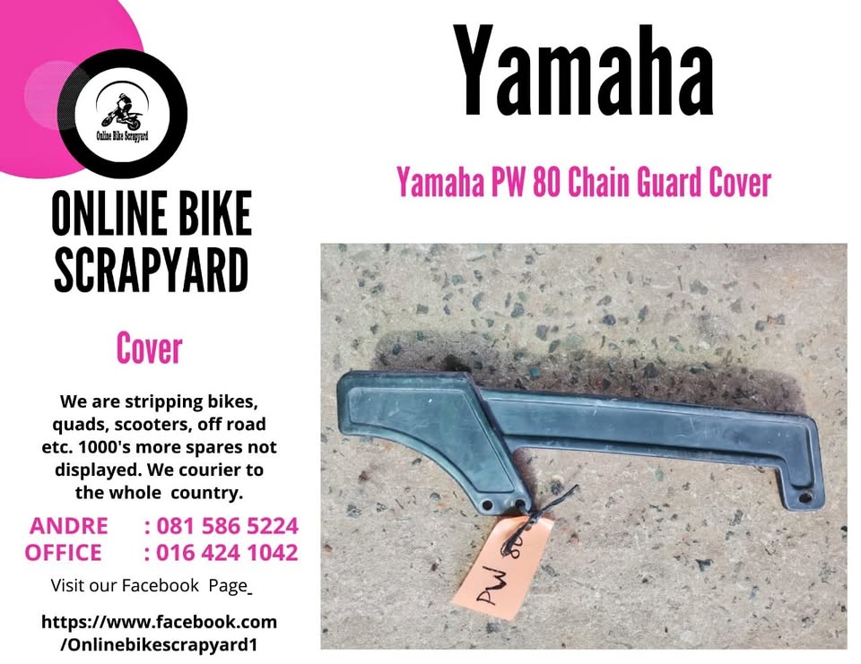 Yamaha PW 80 chain guard - Private Seller Yamaha PW 80 chain guard - Private Seller
