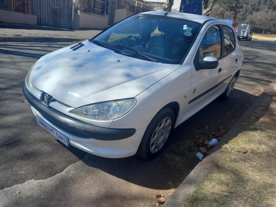 2007 PEUGEOT 206 1.4 PETROL ENGINE, MANUAL, WHITE COLOR, MILEAGE 100000KMS