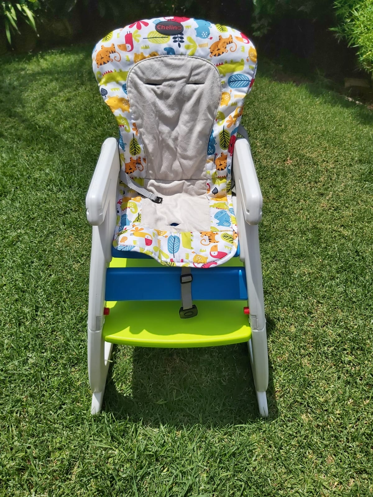 2 in 1 high chair and table