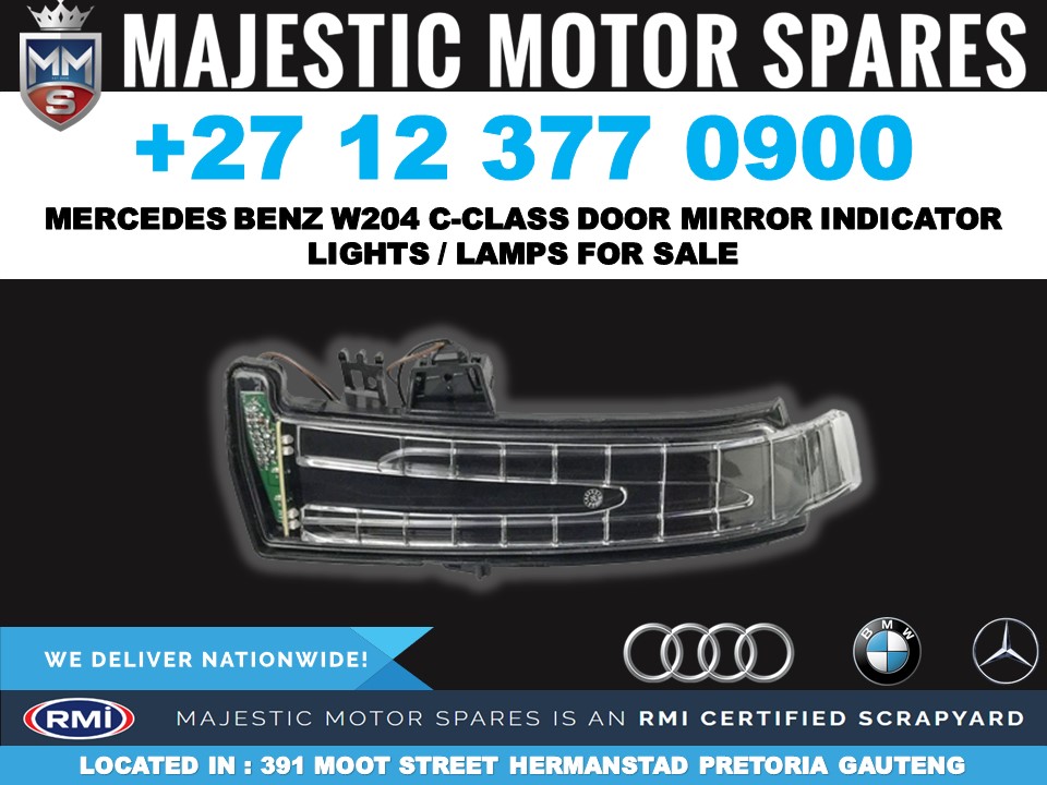 Mercedes Benz W204 C-CLASS indicator door lamps lights LED - Private Seller Mercedes Benz W204 C-CLASS indicator door lamps lights LED - Private Seller