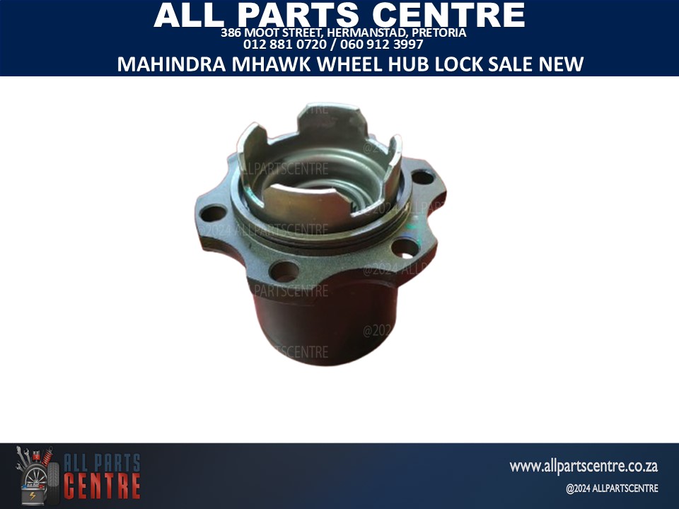Brand New Mahindra Mhawk Wheel Hub Lock for Sale - Private Seller Brand New Mahindra Mhawk Wheel Hub Lock for Sale - Private Seller