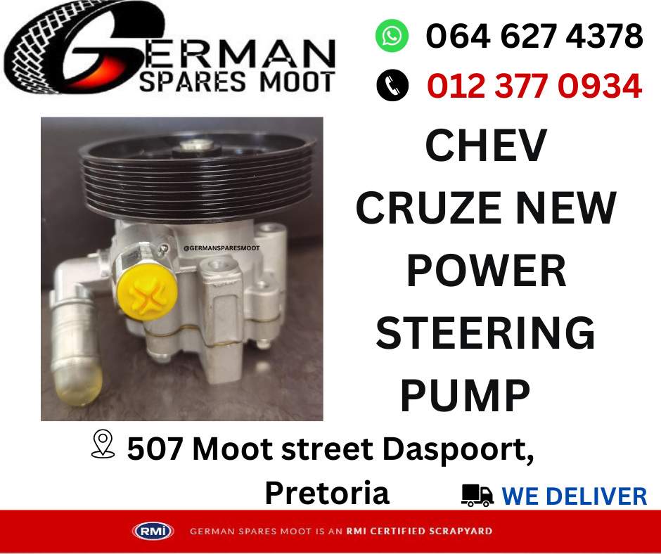 New Power Steering Pump Chev Cruze New Power Steering Pump Chev Cruze