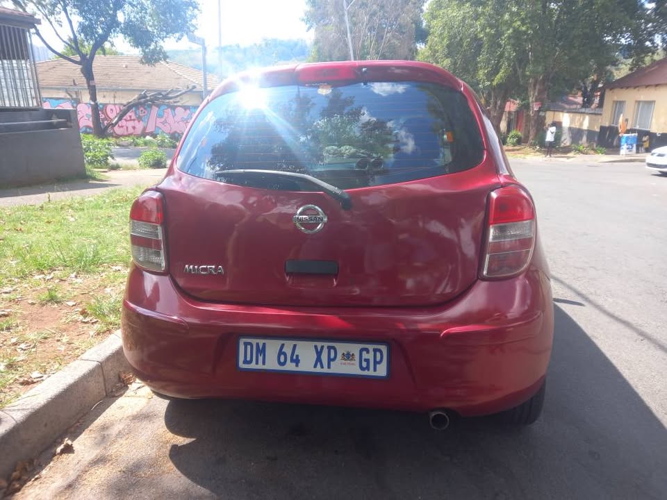 2015 Nissan Micra 1.2 Petrol, Manual, Maroon Color, Mileage 176000km Spare key.