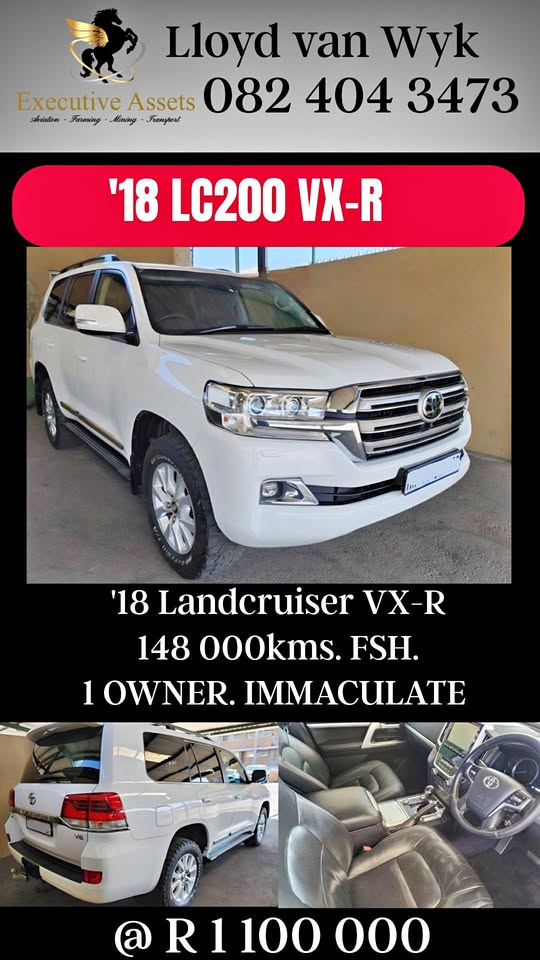 '18 Landcruiser 200 VX-R
