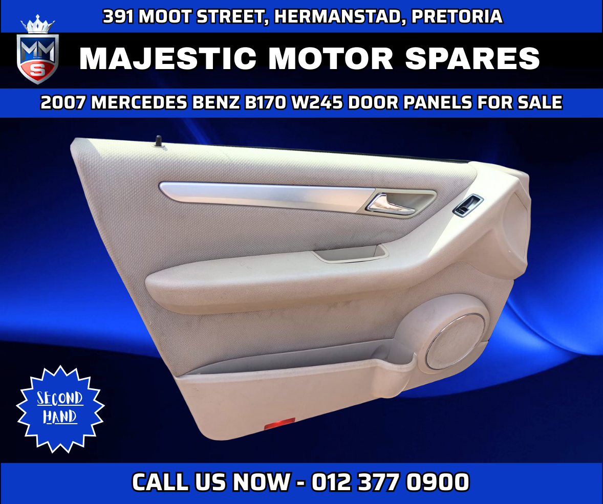 2007 Mercedes Benz B170 W245 Door Panels For Sale – Used - Private Seller 2007 Mercedes Benz B170 W245 Door Panels For Sale – Used - Private Seller