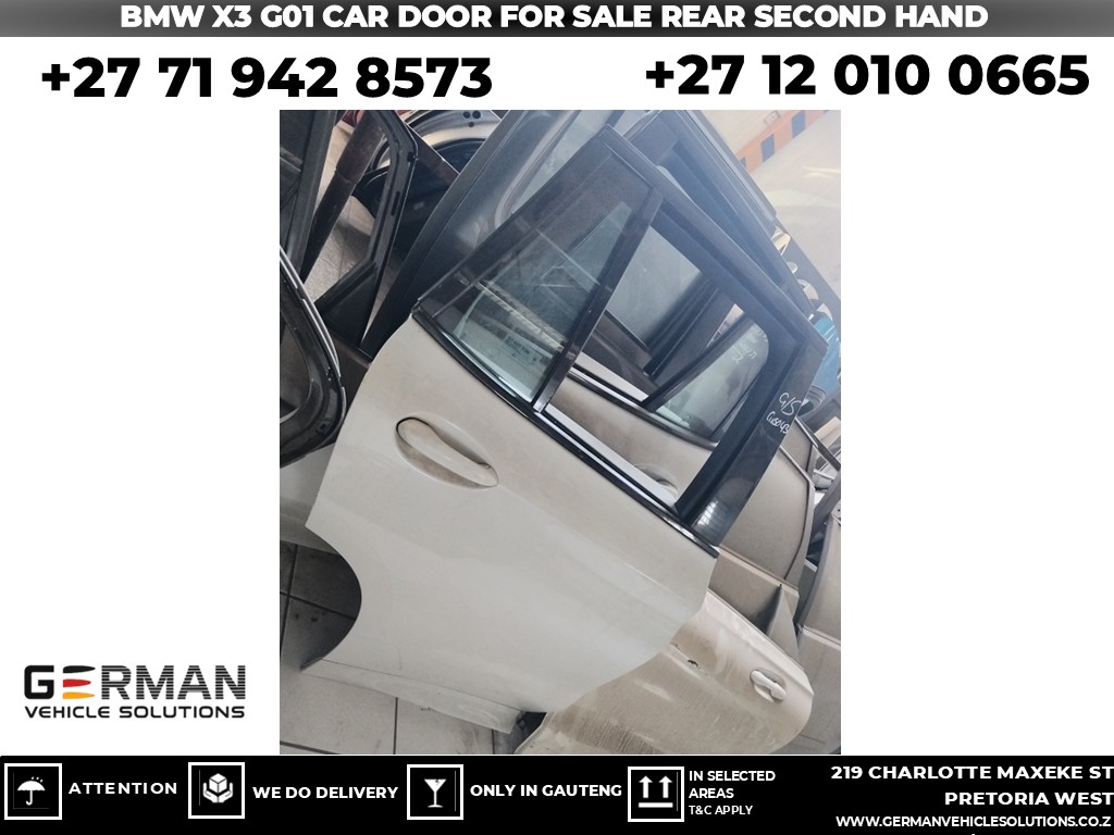 BMW X3 G01 rear car door – second-hand for sale - Private Seller