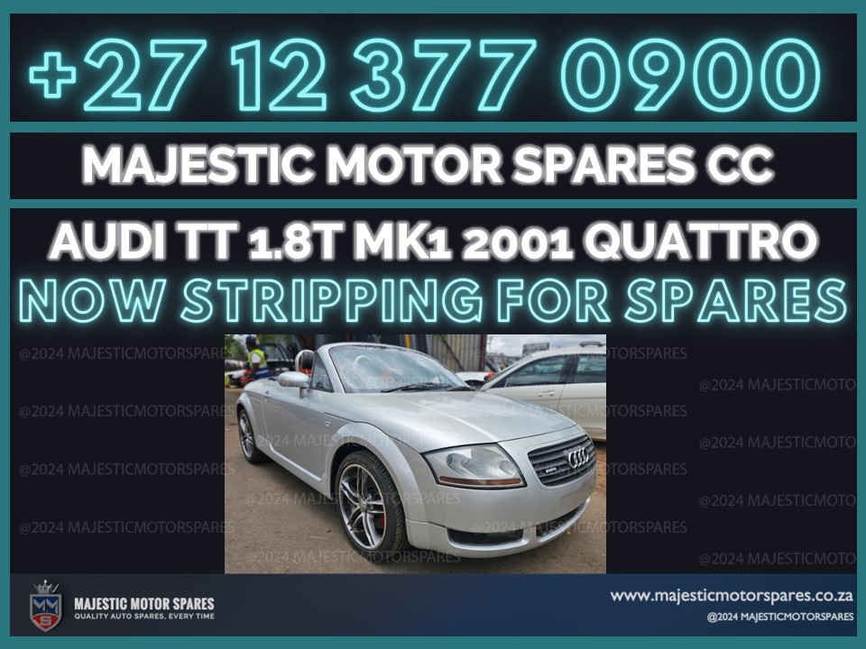 AUDI TT 1.8t mk1 2001 stripping for used spare parts – dismantling now - Private Seller AUDI TT 1.8t mk1 2001 stripping for used spare parts – dismantling now - Private Seller