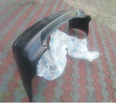 Toyota Corolla/ Quest Rear Bumper 2011+ (Unpainted / Replacement) - Private Seller Toyota Corolla/ Quest Rear Bumper 2011+ (Unpainted / Replacement) - Private Seller