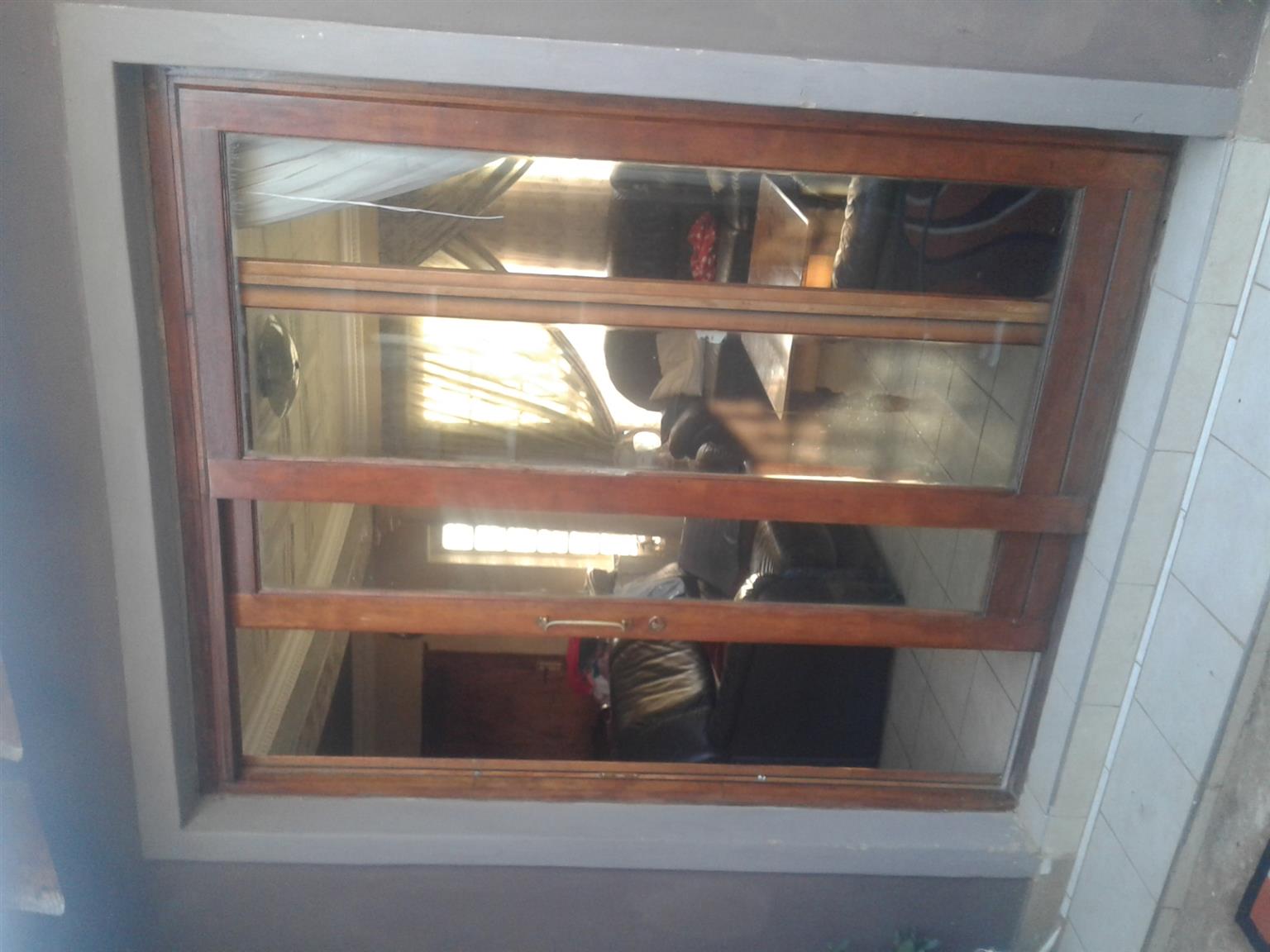 Wooden Sliding Door Junk Mail