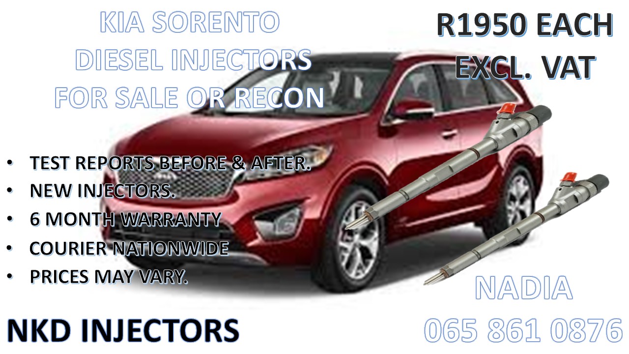 DIESEL INJECTORS FOR SALE FOR KIA SORENTO - Private Seller DIESEL INJECTORS FOR SALE FOR KIA SORENTO - Private Seller