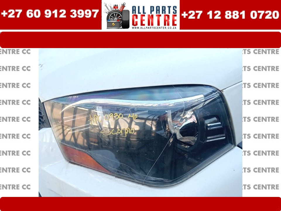 Mahindra Scorpio Mhawk Pik up used headlights for sale