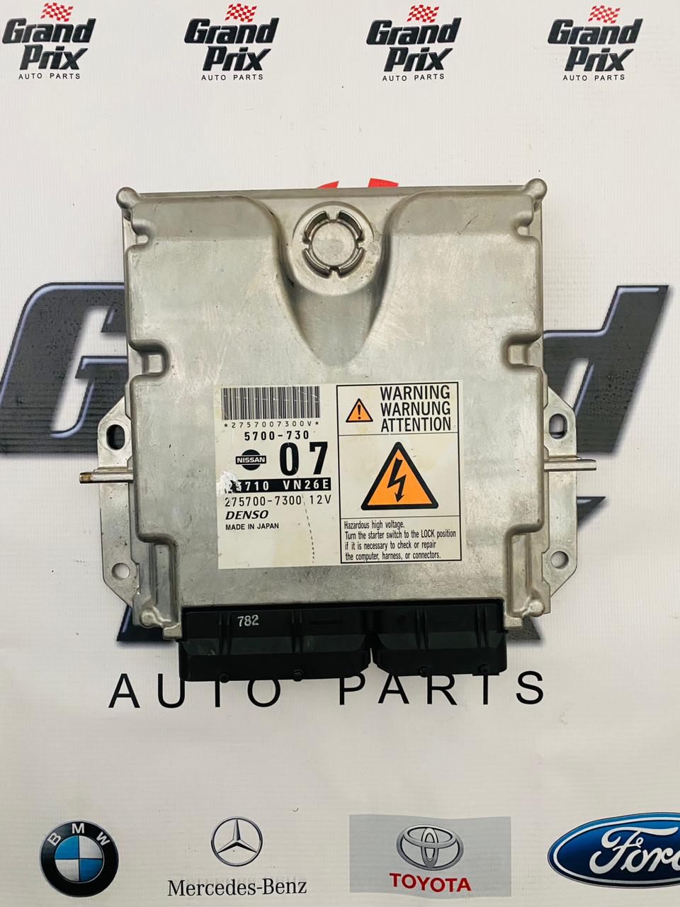 NISSAN NP300 HARDBODY ECU COMPUTER BOX 23710 VN26E 07 5700-730 275700 ...